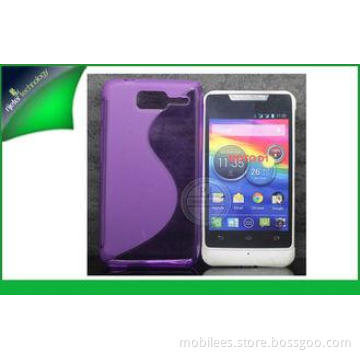 Anti-scratch Motorola Cell Phone Protective Cases S-Line TP